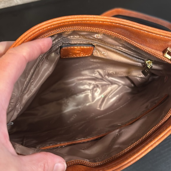 CLUCI brown shoulder crossbody bag - Picture 7 of 14